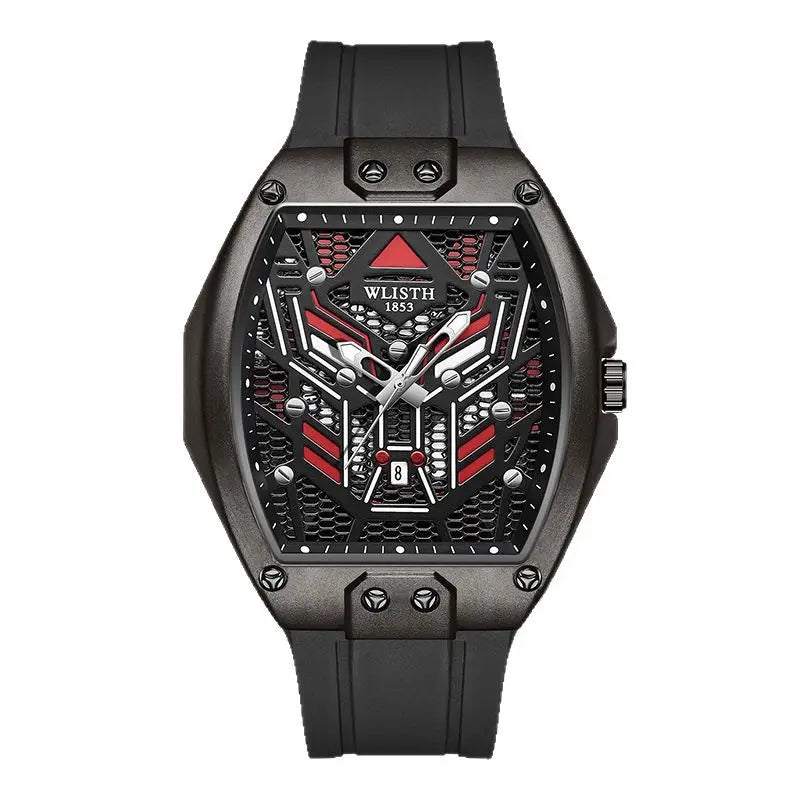 CQ350 Reloj casual y de moda para hombre, calendarios deportivos geniales, relojes de cuarzo impermeables, regalos de reloj de alta gama, relojes para hombre