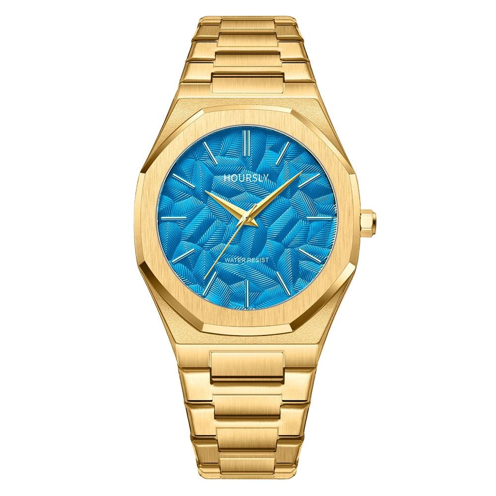 Reloj de pulsera Original de acero inoxidable negro para hombre, reloj clásico de negocios resistente al agua con movimiento japonés, bonito reloj para hombre