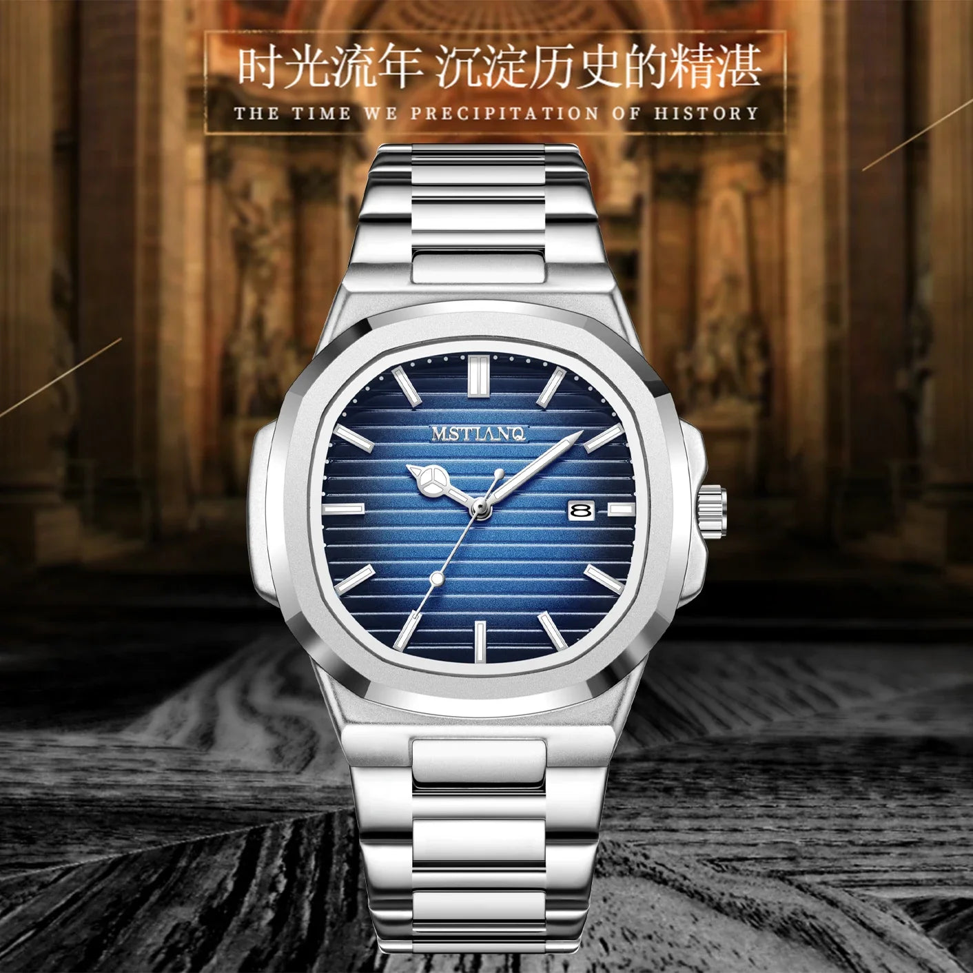 2025 nuevos relojes de cuarzo de lujo para hombre, reloj automático resistente al agua hasta 30M con fecha, reloj cronógrafo deportivo de acero inoxidable para hombre, reloj para hombre