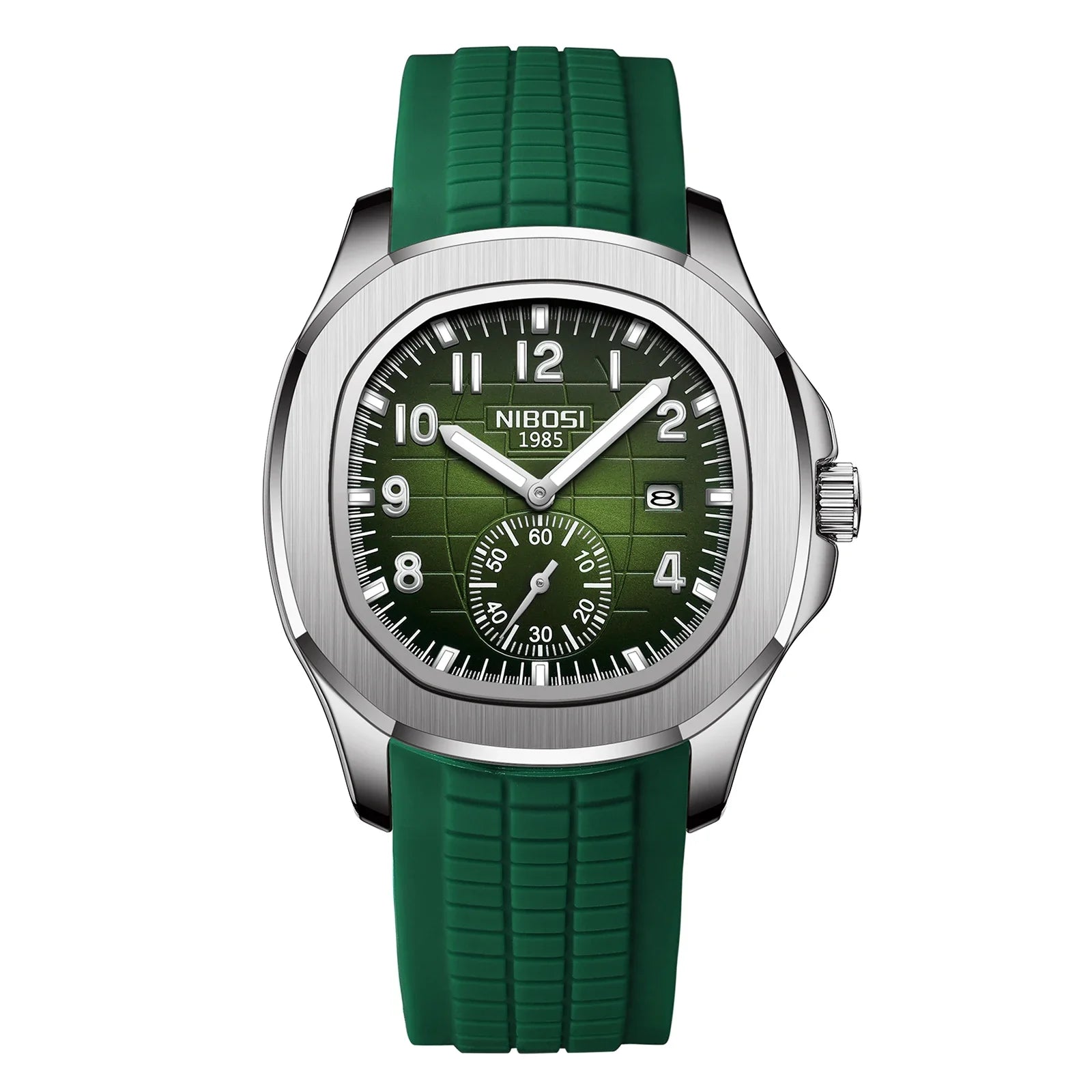 Relojes NIBOSI para Hombre, Reloj deportivo de cuarzo de lujo de marca superior para Hombre, relojes luminosos con fecha automática resistente al agua, Reloj para Hombre