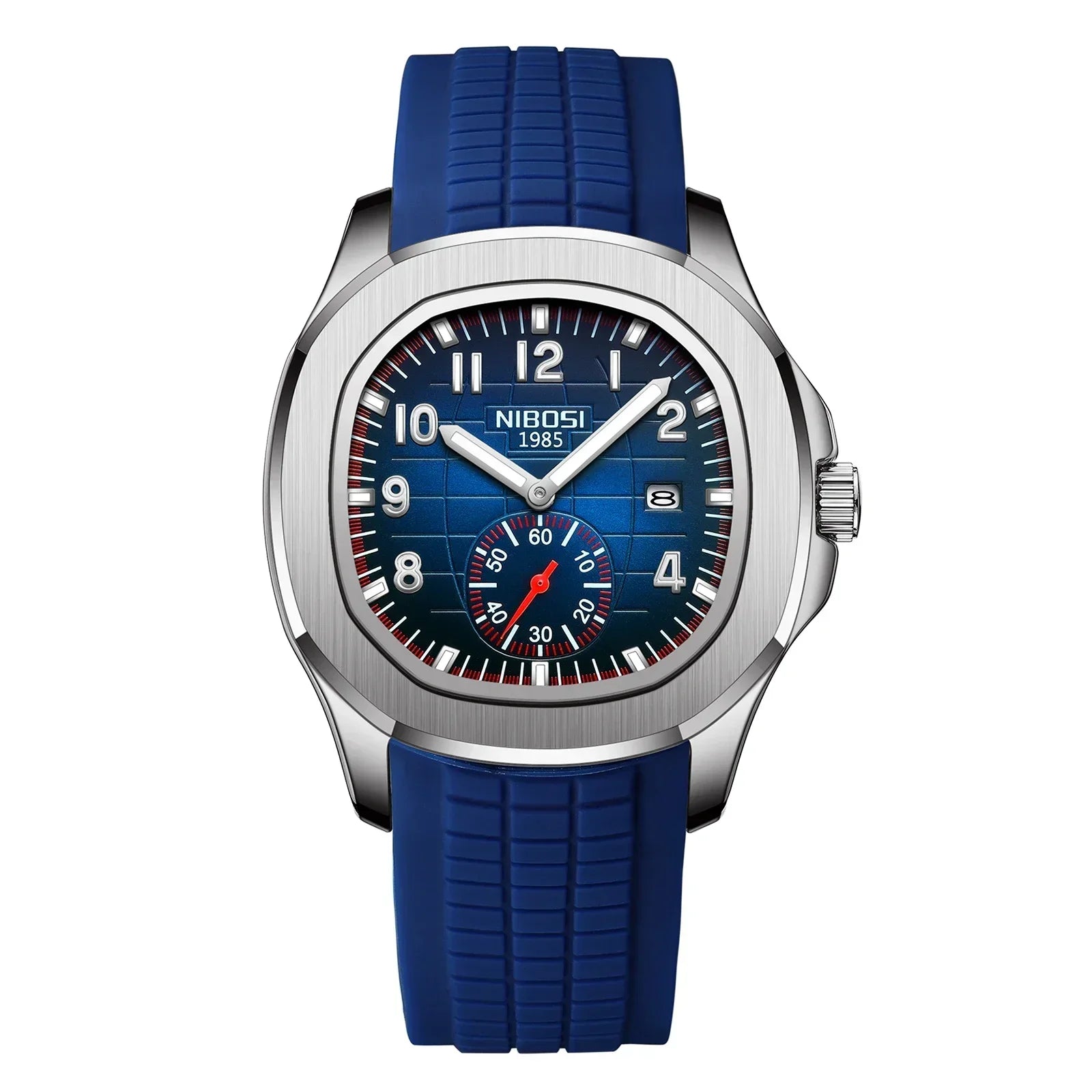 Relojes NIBOSI para Hombre, Reloj deportivo de cuarzo de lujo de marca superior para Hombre, relojes luminosos con fecha automática resistente al agua, Reloj para Hombre