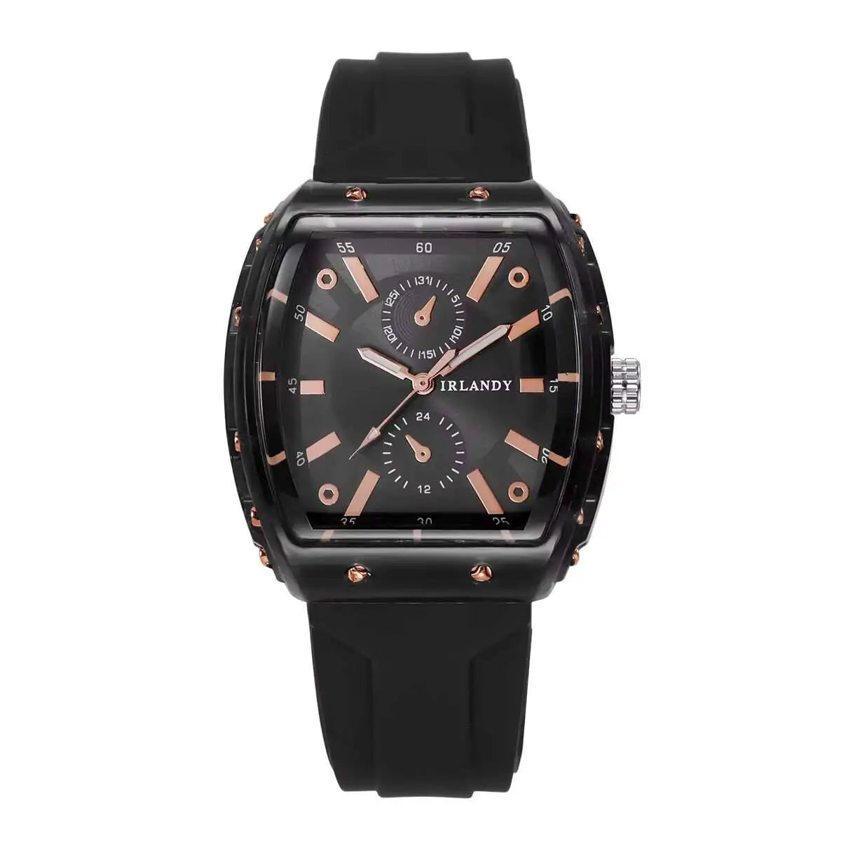 Relojes de moda para Mujer, relojes de pulsera de cuarzo analógicos informales con banda de silicona para Mujer, Reloj para Mujer (sin caja)