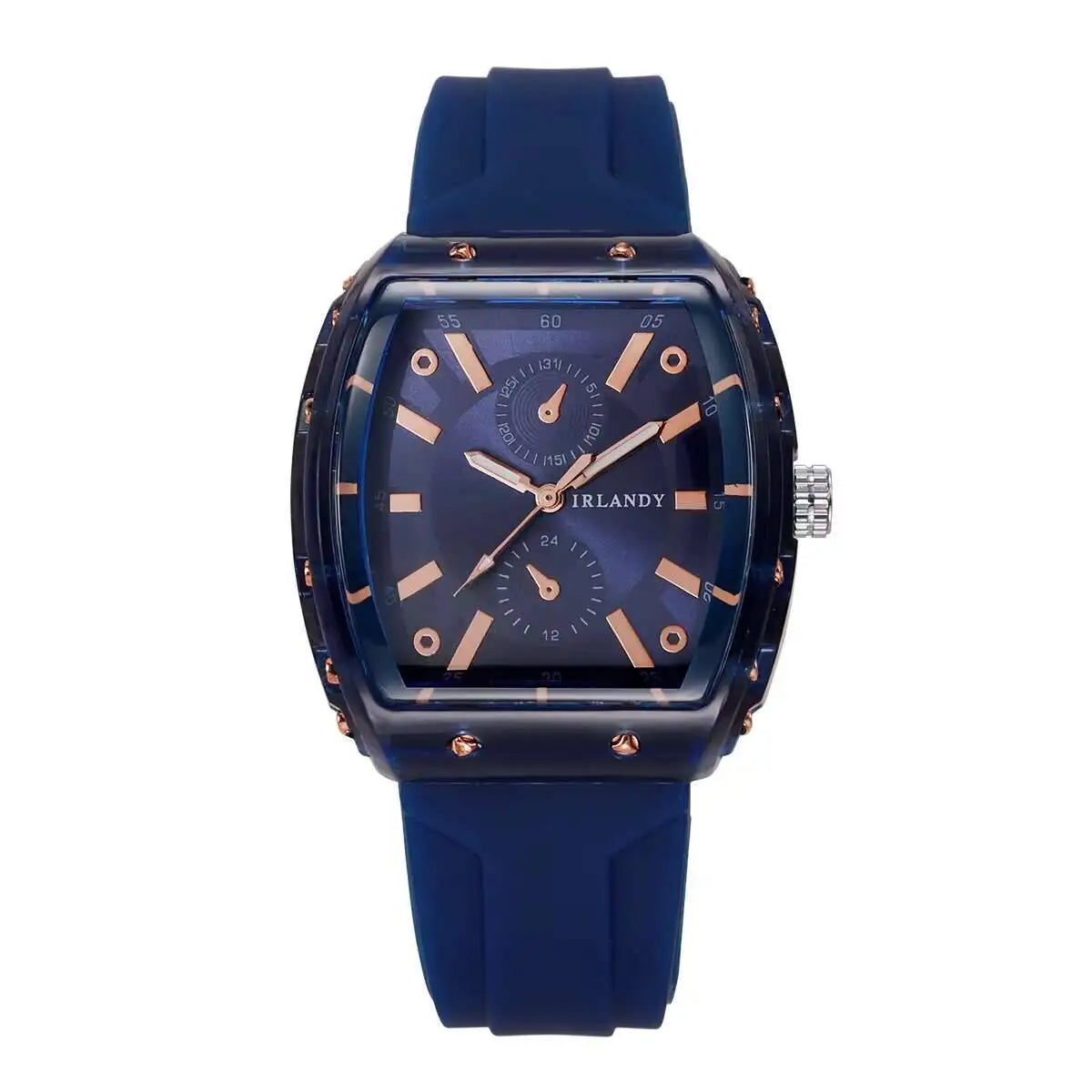 Relojes de moda para Mujer, relojes de pulsera de cuarzo analógicos informales con banda de silicona para Mujer, Reloj para Mujer (sin caja)