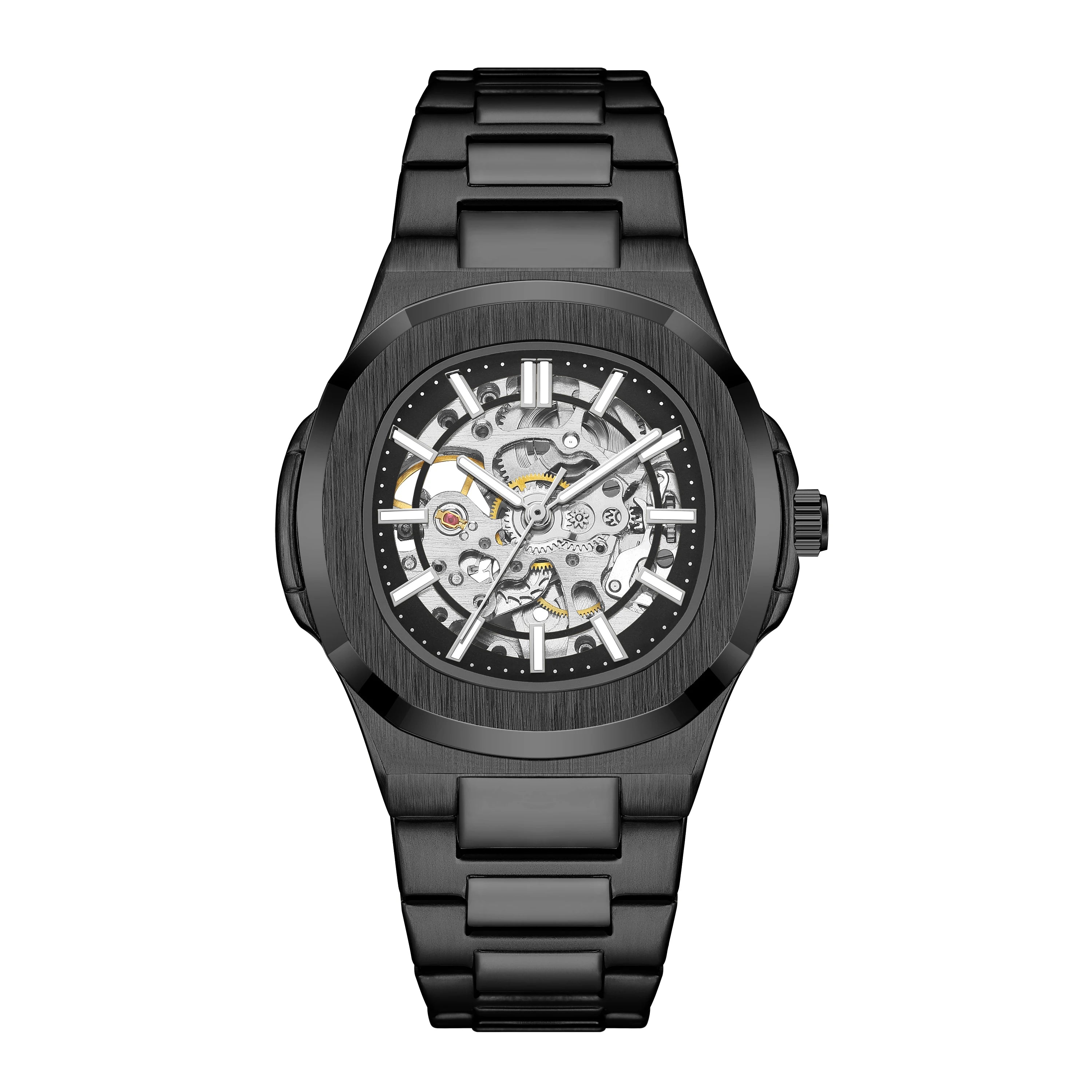 Nuevo reloj para hombre, nuevo reloj de negocios de lujo, resistente al agua, relojes con esfera dorada, reloj de pulsera a la moda para hombre, reloj Masculino 2023