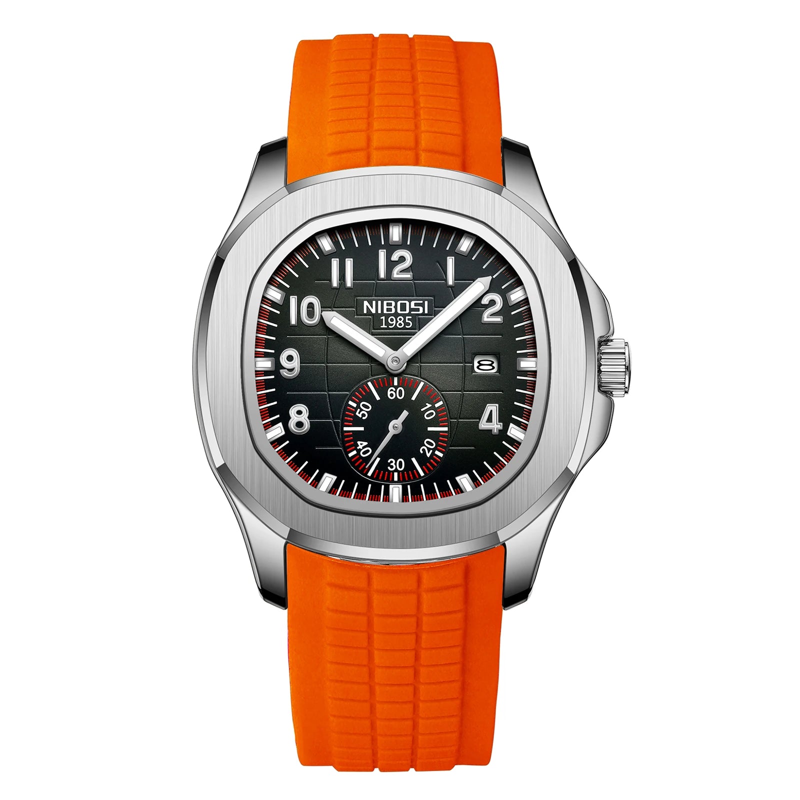 Relojes NIBOSI para Hombre, Reloj deportivo de cuarzo de lujo de marca superior para Hombre, relojes luminosos con fecha automática resistente al agua, Reloj para Hombre